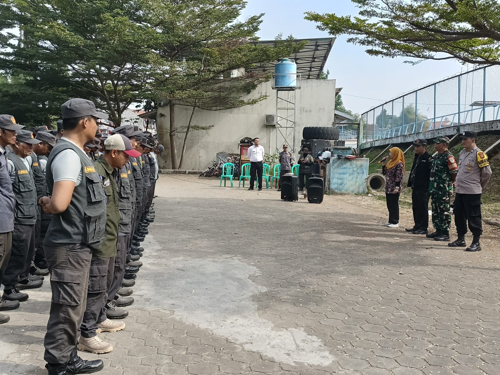 Pembinaan Linmas Bulan Agustus Tahun 2024
