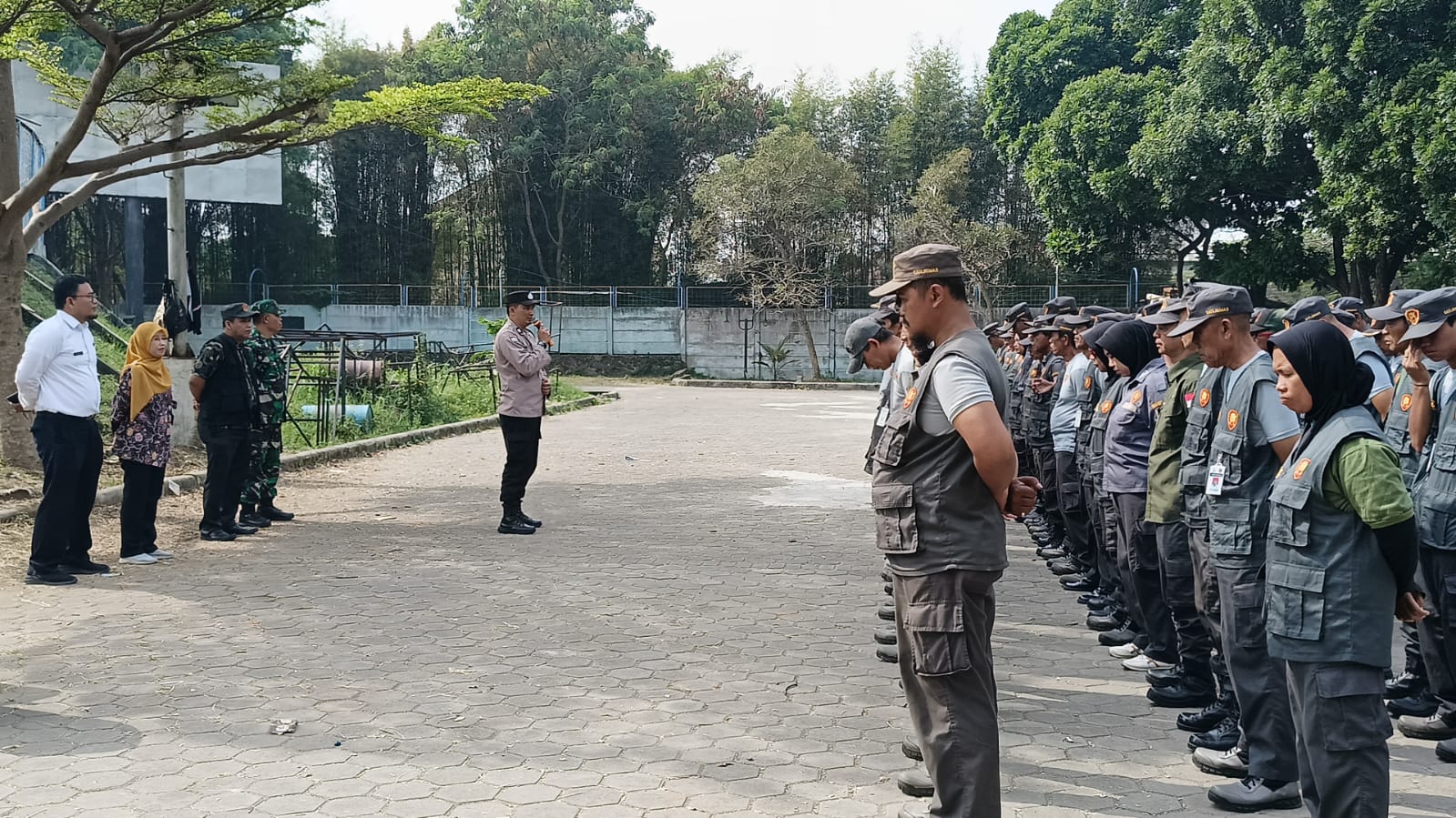 Pembinaan Linmas Bulan Agustus Tahun 2024