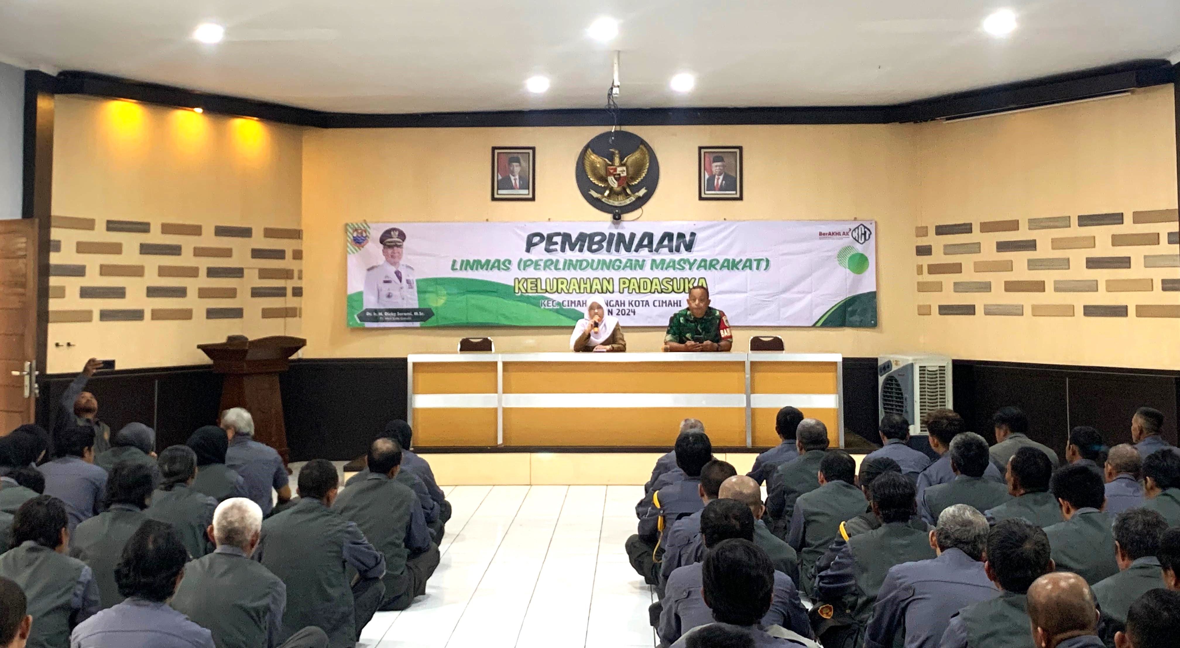 Pembinaan Linmas Bulan September 2024