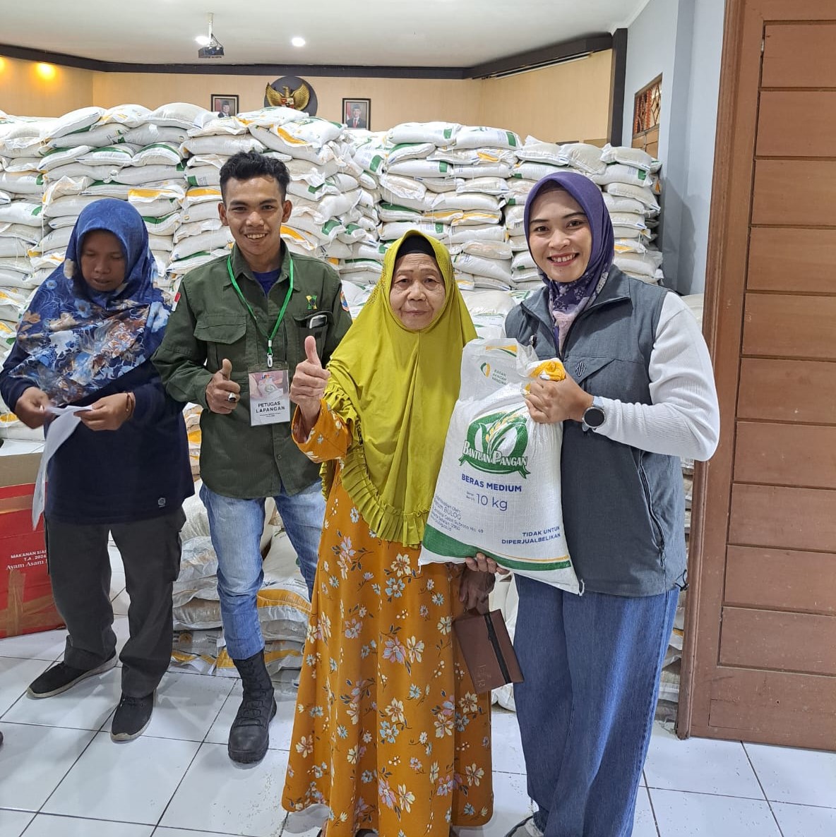 Monitoring Kegiatan Penyaluran Beras Cadangan Bantuan Pangan (CBP)